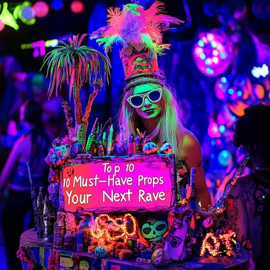 Top 10 Must-Have Party Props for Your Next Rave - InstaWOW Shop