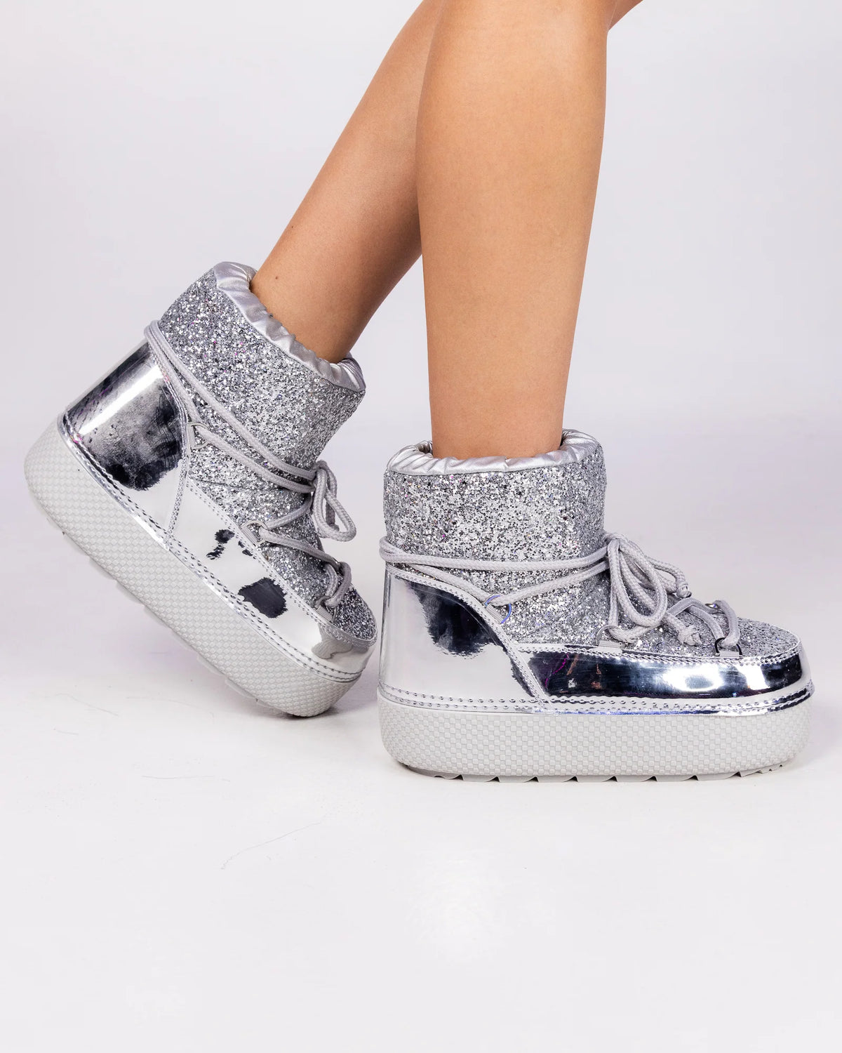 Silver Eclipse Women's Winter Booties