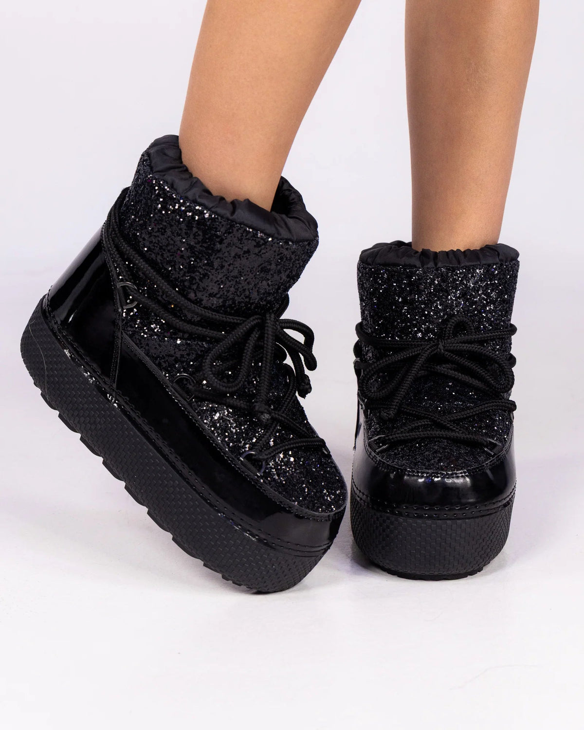 Black Eclipse Women's Winter Booties - InstaWOW Shop