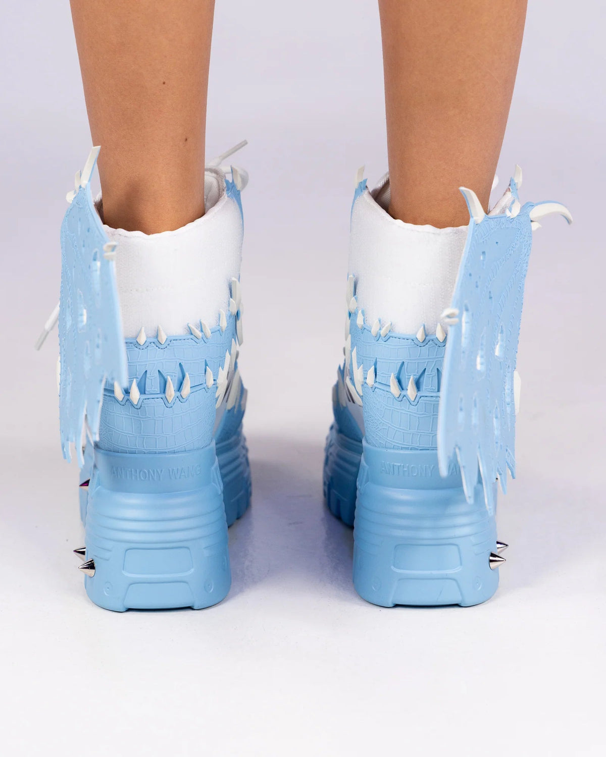 Blue Apple Women's Dragon Wedge Sneakers - InstaWOW Shop