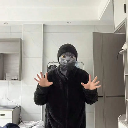 Ultra-Realistic Cat Mesh Face Mask