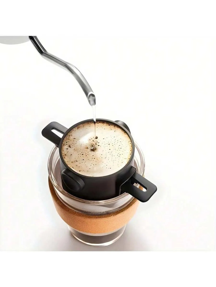 Foldable Stainless Steel Coffee Dripper Filter