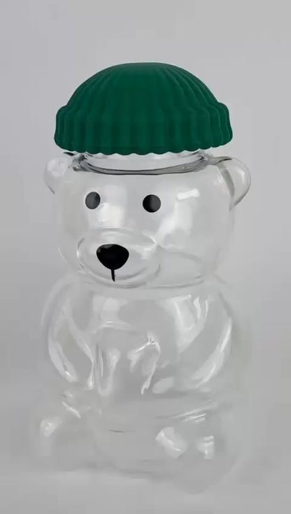Bear Glass Cup