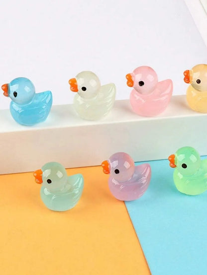 Glow-in-the-Dark Ducks Set (12pcs)