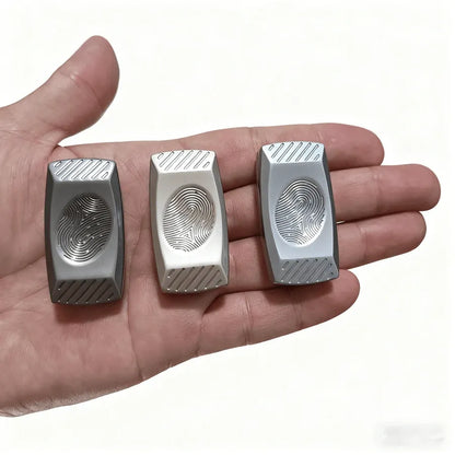 2-in-1 Metal Coin & Knob Fidget Spinner