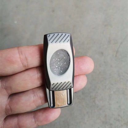 2-in-1 Metal Coin & Knob Fidget Spinner