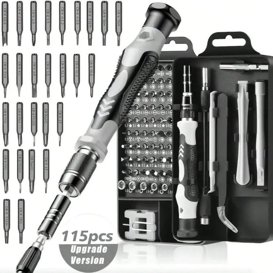 115-in-1 Precision Screwdriver Repair Kit