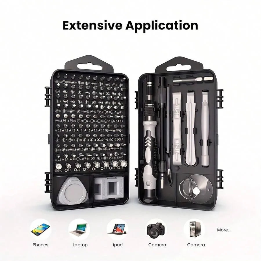 115-in-1 Precision Screwdriver Repair Kit