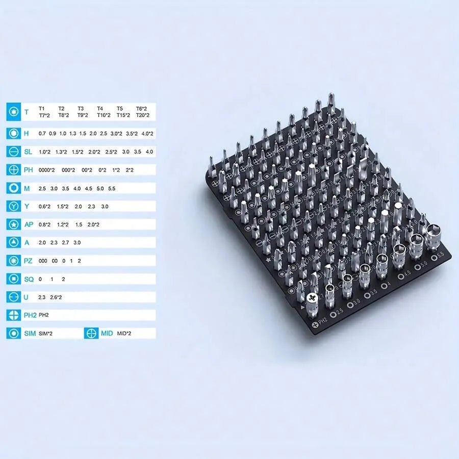 115-in-1 Precision Screwdriver Repair Kit