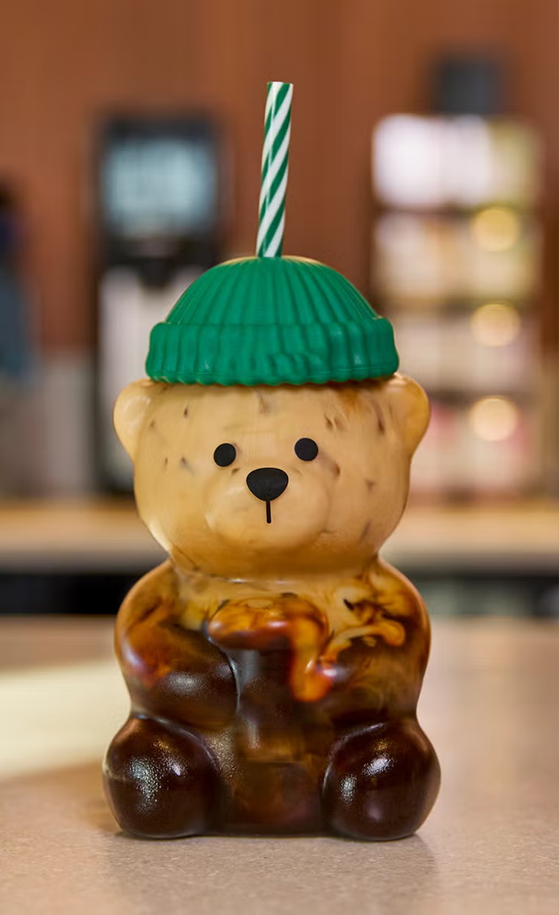 Bear Glass Cup