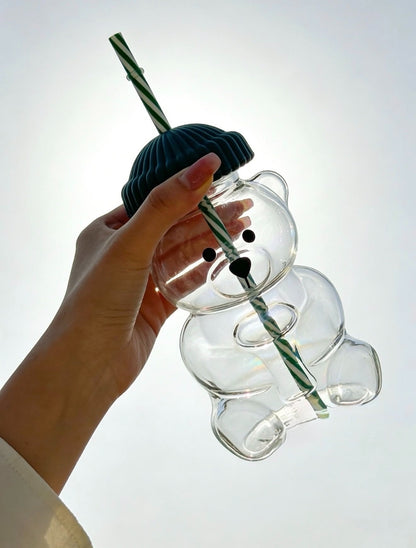 Bear Glass Cup