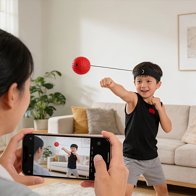 Boxing Reaction Speed Ball with Headband