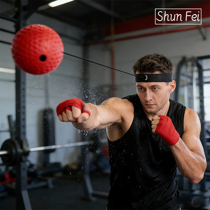 Boxing Reaction Speed Ball with Headband