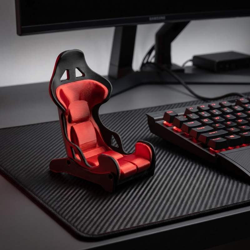 Cool Racing Seat Phone Stand