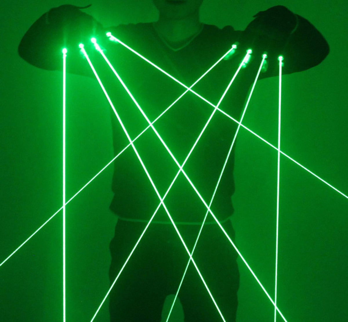 Mr.Bogie Laser Gloves - Rechargeable - Light up Gloves - InstaWOW Shop