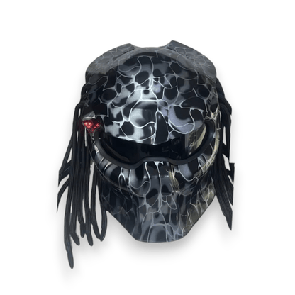 Phantom ProX Full Face Motorcycle Riding LED Helmet with Anti Fog and Laser Beam - InstaWOW Shop