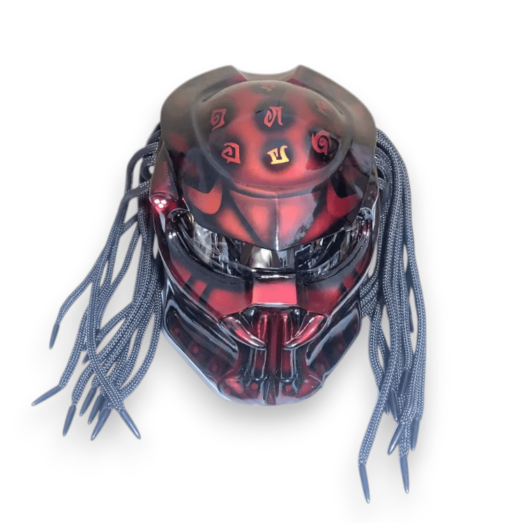 PhantomZ Full Face Motorcycle Riding LED Helmet with Anti Fog and Laser Beam - InstaWOW Shop