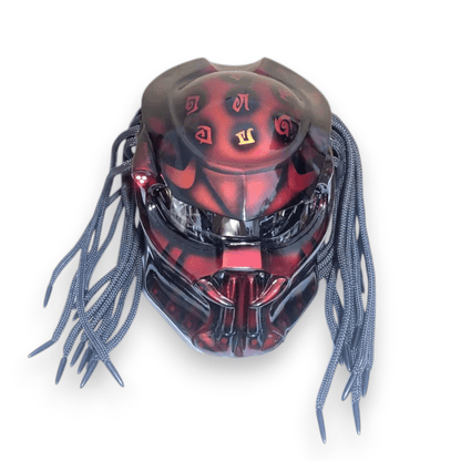 PhantomZ Full Face Motorcycle Riding LED Helmet with Anti Fog and Laser Beam - InstaWOW Shop