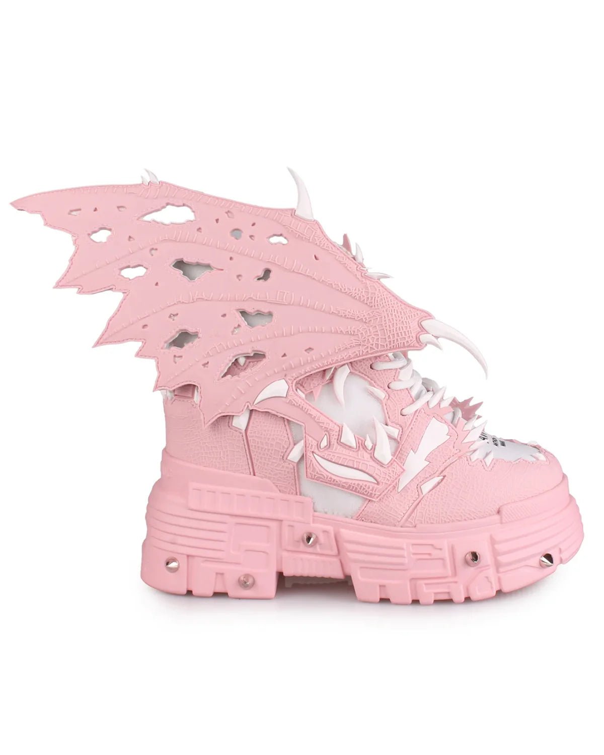 Pink Apple Women's Dragon Wedge Sneakers - InstaWOW Shop