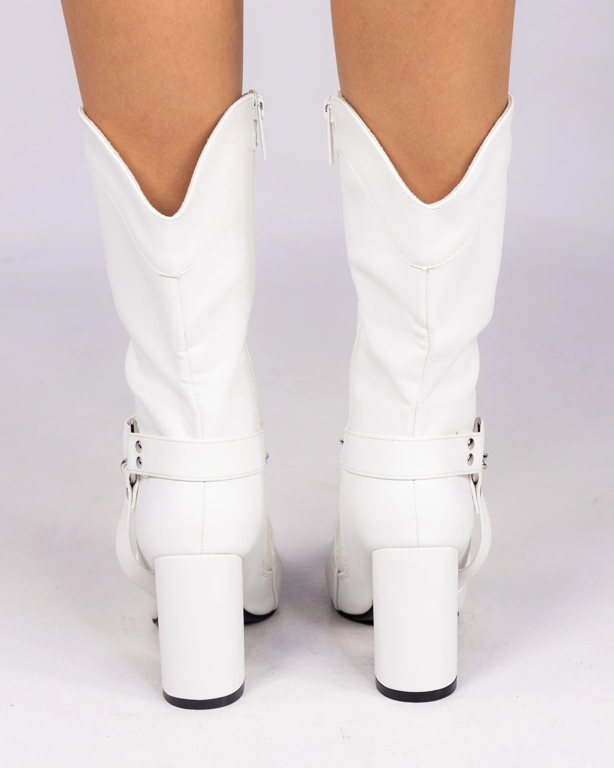 White Western Deco Women's Cowboy Boots - InstaWOW Shop