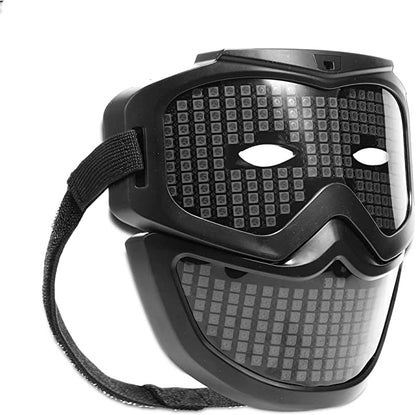 LED Bluetooth Mask with App Control and USB-C Charger - InstaWOW Shop