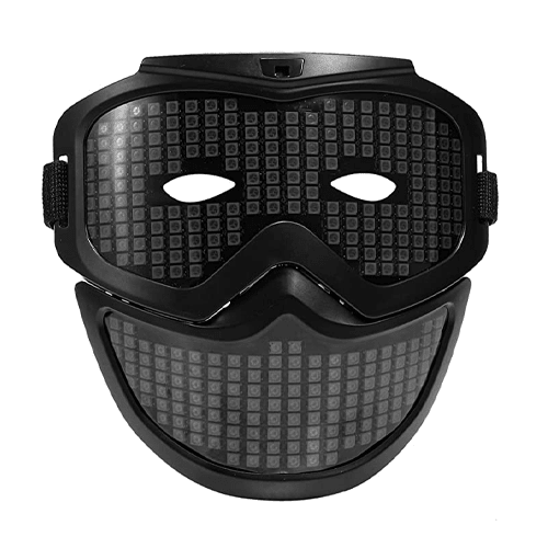 LED Bluetooth Mask with App Control and USB-C Charger - InstaWOW Shop