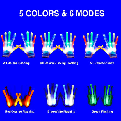 LED Rave Gloves - InstaWOW Shop