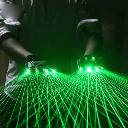 Mr.Bogie Laser Gloves - Rechargeable - Light up Gloves - InstaWOW Shop