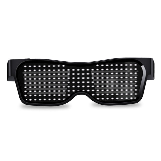 Mr.Bogie LED Text Glasses App - controlled Bluetooth - InstaWOW Shop