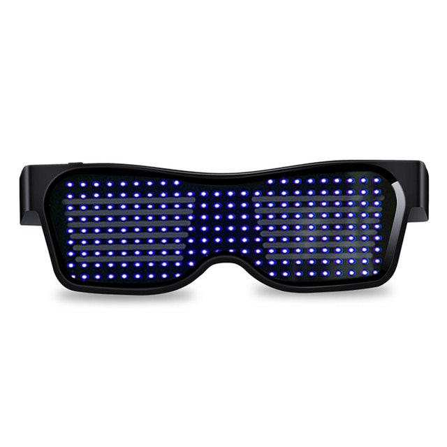 Mr.Bogie LED Text Glasses App - controlled Bluetooth - InstaWOW Shop