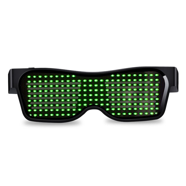 Mr.Bogie LED Text Glasses App - controlled Bluetooth - InstaWOW Shop