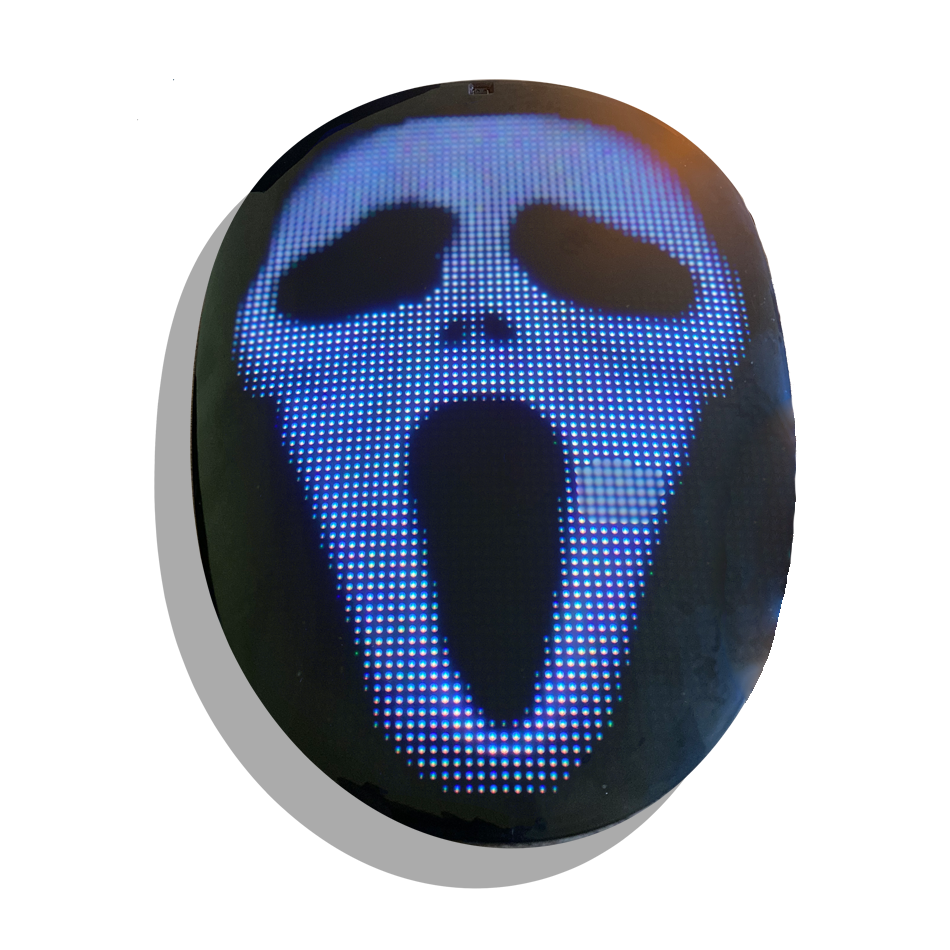 Video LED Wifi HD App Mask - Boywithuke Mask - InstaWOW Shop