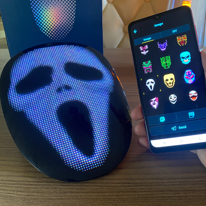 Video LED Wifi HD App Mask - Boywithuke Mask - InstaWOW Shop